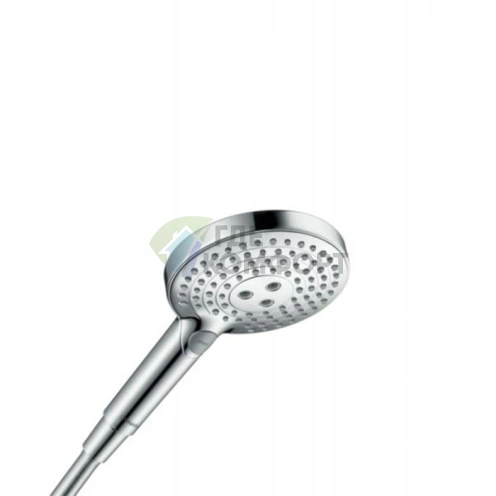 Ручной душ HG Raindance Select S 120 с 3 режимами струи (PowderRain, Rain, Whirl) в хроме (26014000) - фото 1