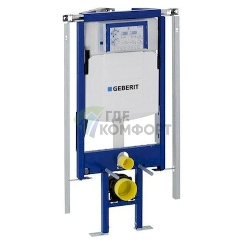 Система скрытого монтажа для унитаза Geberit Duofix UP320 111.390.00.5 (угловой монтаж) фото 1