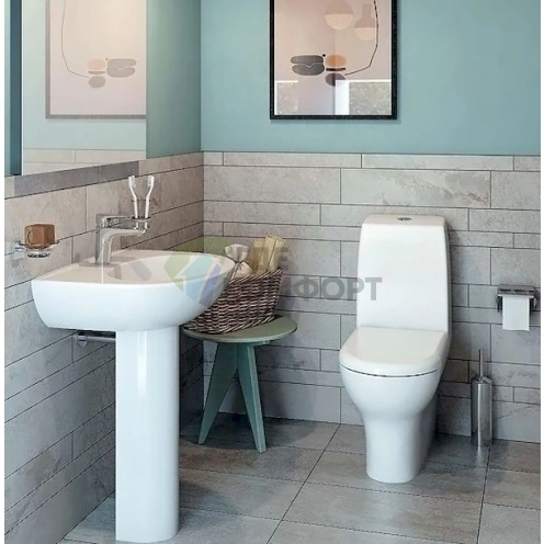 Унитаз-компакт VitrA Zentrum с микролифтом - фото 2