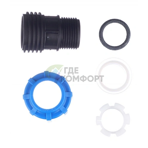 Муфта с наружной резьбой 25x1 ПНД Политэк - фото 4