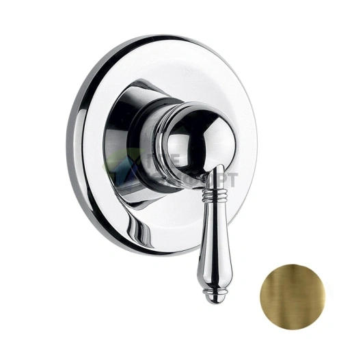 Встраиваемый смеситель для душа Nicolazzi El Capitan, 1 источник, бронза (3406BZ75) - фото 1