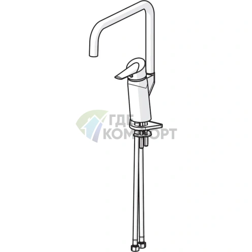 Смеситель Oras Optima 2733F: элегантность для вашей кухонной мойки - фото 6