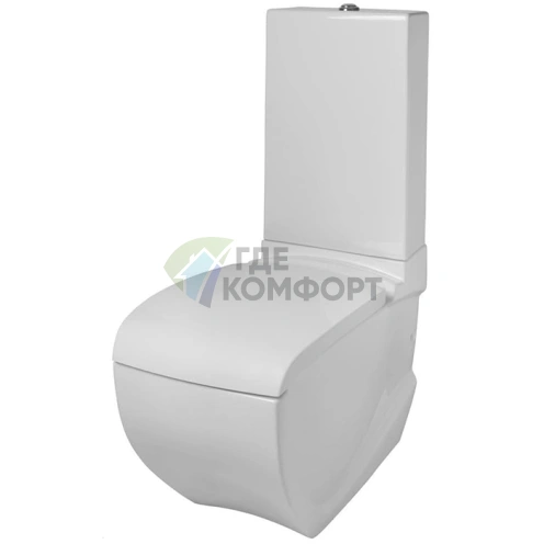 Бачок для унитаза Artceram/Hidra HI-LINE моноблок 32x46 см белый без механизма слива (HIC001 01 00bi) - фото 1