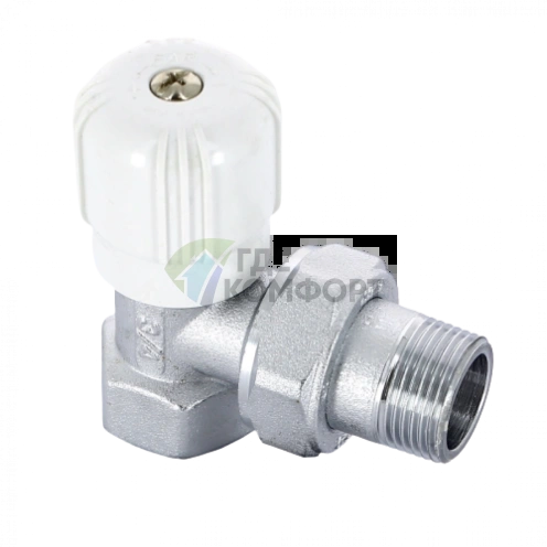 Вентиль регулирующий угловой 3/4, хромированный FAR - фото 1