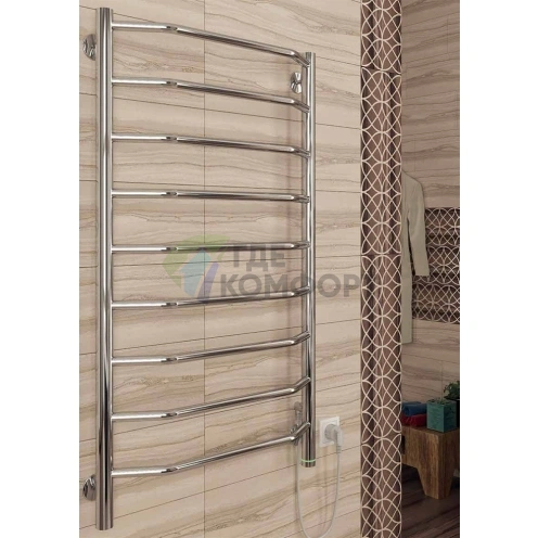 Полотенцесушитель электрический Terminus Виктория 32/20 П7 45x73 - фото 2