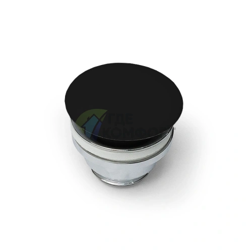 Донный клапан Artceram универсальный с керамическим покрытием, черный матовый (ACA038 17 00) - фото 1