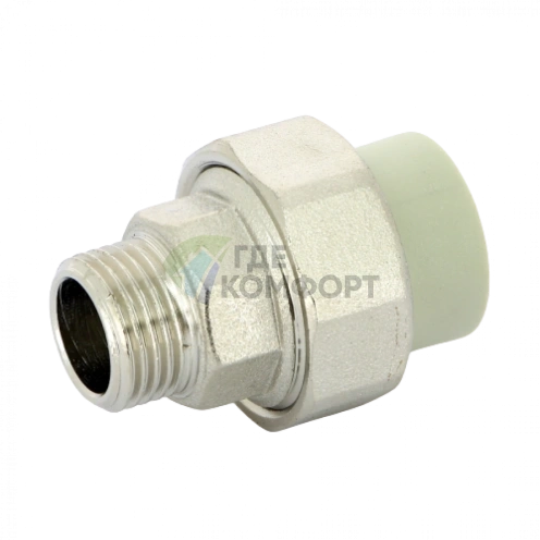 Разъёмное соединение PPR с наружной резьбой 20x1/2 FV-Plast - фото 1