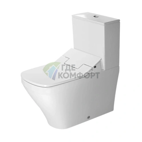 Бачок унитаза Duravit DuraStyle с двойным смывом 6/3 л, белый, универсальное подключение (935000005) - фото 1