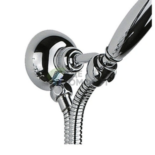 Держатель для душевой лейки Nicolazzi с регулировкой по высоте, подключение 1/2, хром (C7124CR) - фото 1