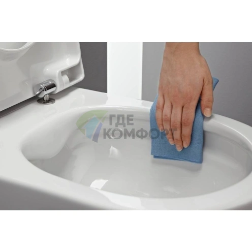 Комплект подвесного унитаза Roca Gap 7893104100 с инсталляцией и кнопкой - фото 9