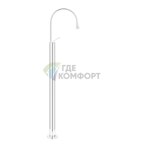 Gessi Goccia — напольный смеситель для раковины без встраиваемой части, белый (33624#279) - фото 1