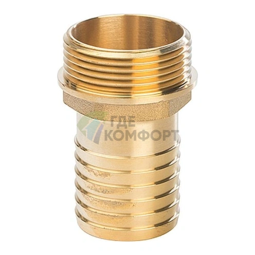 Штуцер с наружной резьбой STOUT НР 1 1/2 x 45 - фото 1