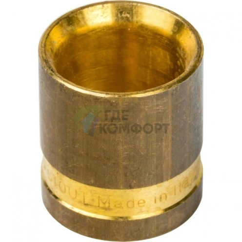 Монтажная гильза STOUT 16 латунная для труб из сшитого полиэтилена аксиальная - фото 2