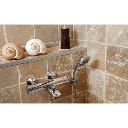 Термостат Oras Cubista 2875U: Идеальная температура для душа и ванны - фото 6