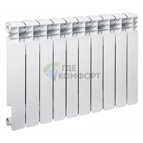 Радиатор алюминиевый Lammin PREMIUM AL350-80-10 - фото 1