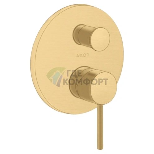 Смеситель для ванны AX Starck в элегантном цвете шлифованное золото (10418250) - фото 1