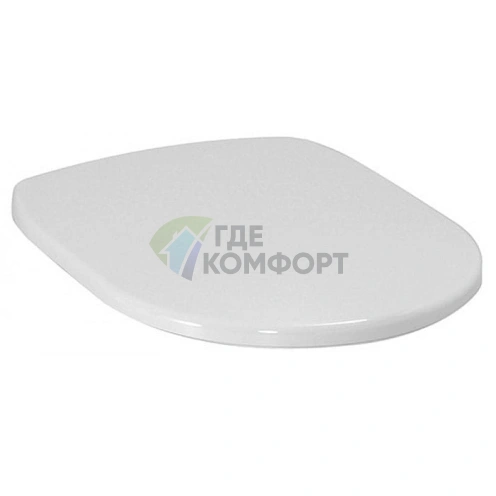 Сиденье для унитаза Artceram AZULEY/ATELIER белое с бронзовыми шарнирами и системой микролифт (AZA001 01 72 bi/br) - фото 1