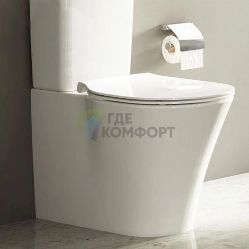 Унитаз-компакт Ideal Standard Connect Air с технологией AquaBlade и микролифтом - фото 2