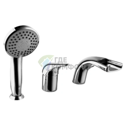 Смеситель Lemark Poseidon LM4245C для установки на борт ванны - фото 1