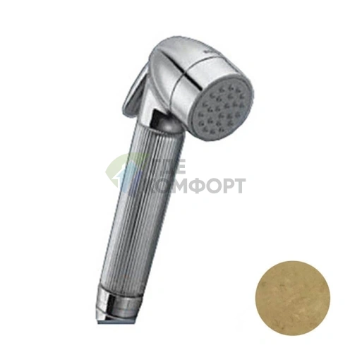 Гигиенический душ Nicolazzi: латунь Raw Brass с гибким шлангом (5523OG) - фото 1