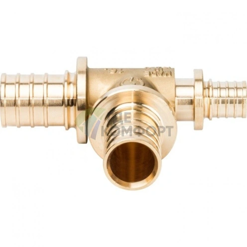 Stout Тройник переходной 25x25x16 для труб из сшитого полиэтилена аксиальный - фото 8