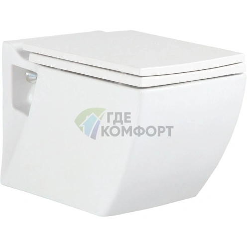 Подвесной унитаз Creavit TP324: компактный и элегантный - фото 1