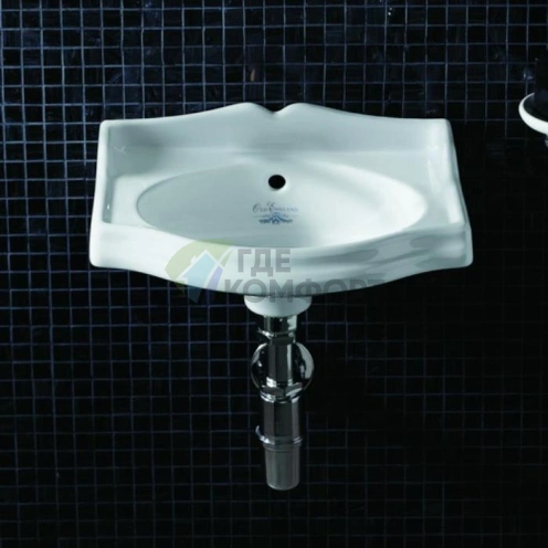 Раковина SIMAS Arcade 37x28 см без отверстия под смеситель, белая - фото 1