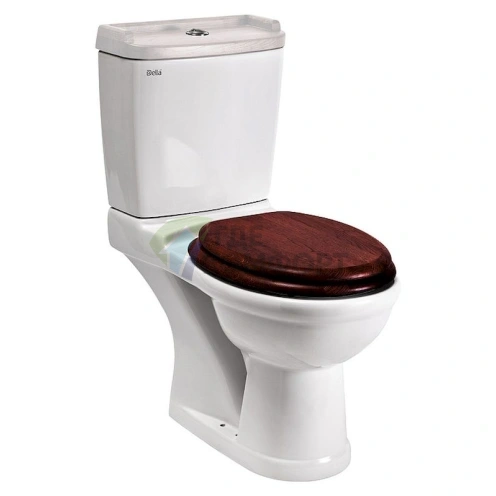 Унитаз-компакт Della Boston OAK (керамика, бачок в комплекте) - фото 1