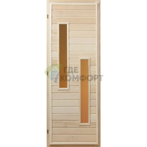 Дверь для бани и сауны Банные штучки 32132 190х70 - фото 1