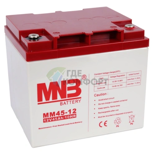 Аккумуляторная батарея MNB MM 45-12 - фото 1