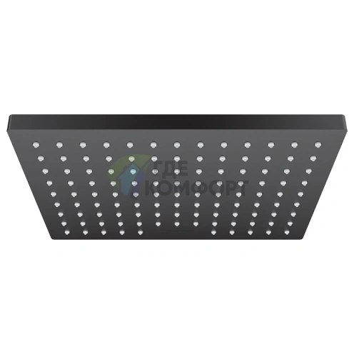 Верхний потолочный шарнирный душ HG Vernis Shape 230x170 мм, 1jet, матовый черный (26281670) - фото 1