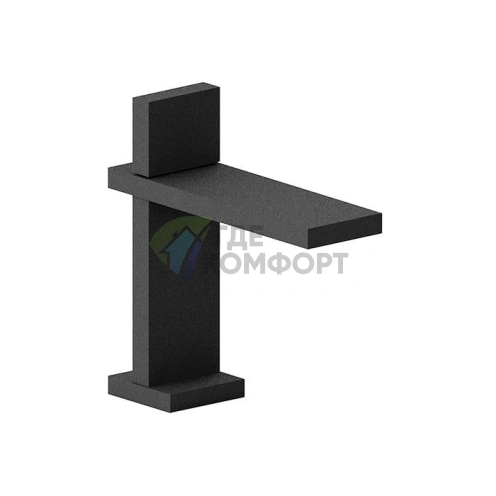 Смеситель для раковины Fantini AK/25 Matt Gun Metal PVD (48 P5 T004WF) - фото 1