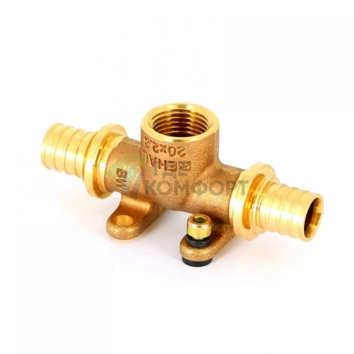 Тройник настенный с внутренней резьбой 20-Rp1/2-20 RX+ REHAU (РЕХАУ - 14562941001) - фото 2