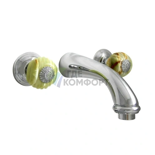 Смеситель для раковины встраиваемый Nicolazzi Onice хром (2177CR09O) - фото 1