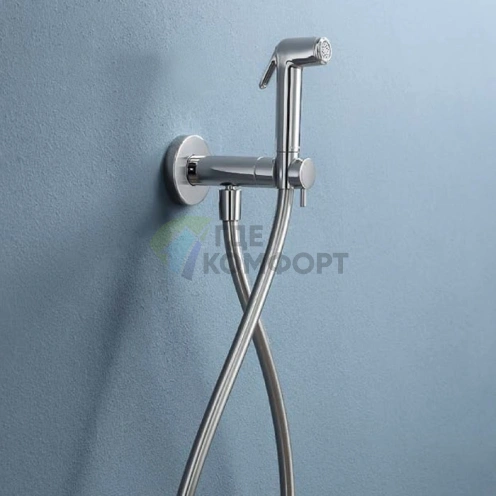 Смеситель Almar Progressive с держателем в хромированном исполнении (E183001.CR) - фото 1