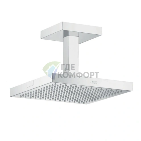 Верхний душ AX ShowerCollection 240x240 мм, потолочный, подключение 102 мм, хром (10929000) - фото 1