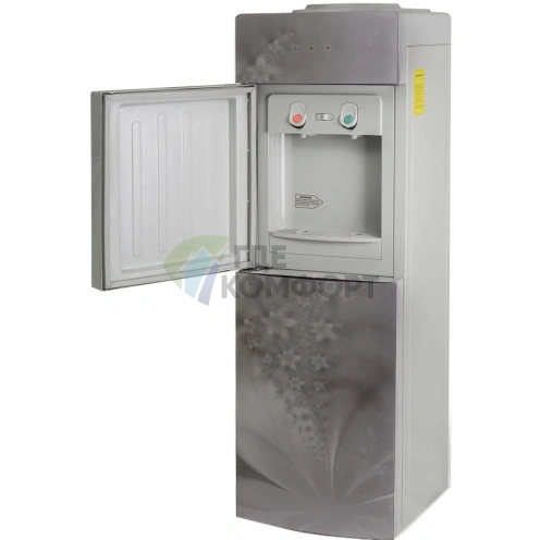 Кулер для воды напольный Aqua Well 2-JX-5 ПКС YLR-2-JX-5 серый с флуоресцентным рисунком - фото 2