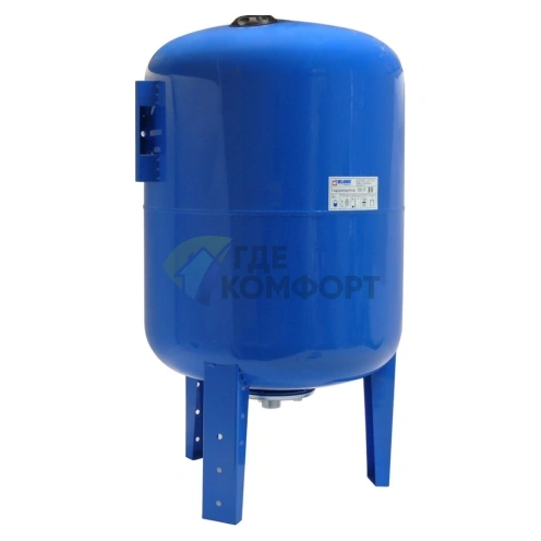 Гидроаккумулятор Беламос 100VT синий-вертикальный - фото 1