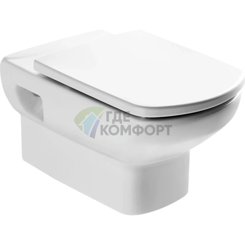 Комплект подвесного унитаза Roca Dama Senso с инсталляцией и системой двойного смыва - фото 2