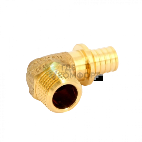 Уголок-переходник с наружной резьбой 16-R 1/2 RX+ REHAU (РЕХАУ - 14563471001) - фото 1