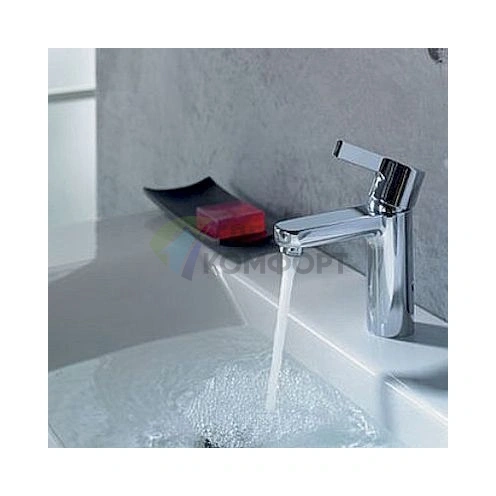 Смеситель для раковины Hansgrohe Metris S 31060000: настенный, латунь - фото 8