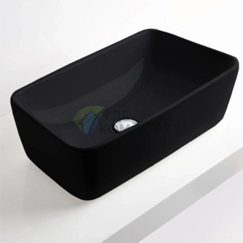 Раковина Simas Degrate чаша 57 см черный - фото 1