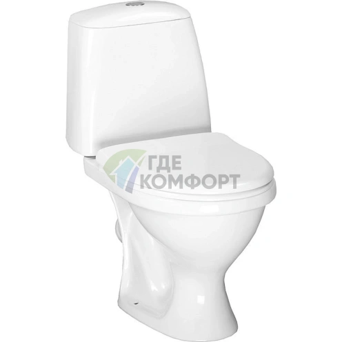 Унитаз-компакт Santeri Соната белый - фото 1