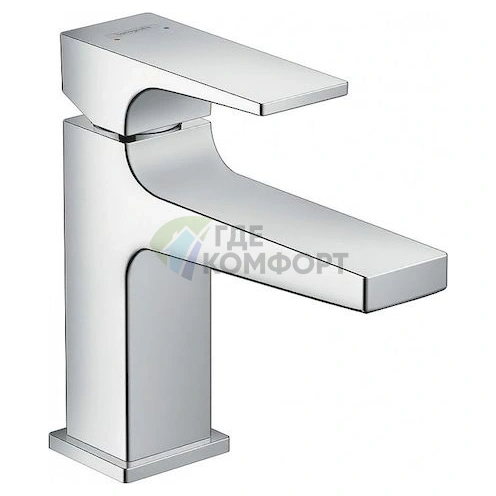 Смеситель для раковины Hansgrohe Metropol с донным клапаном Push-Open - фото 1