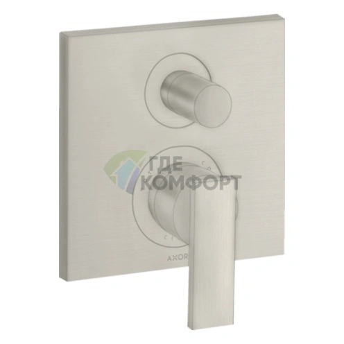 Смеситель для ванны с душем AX Citterio: цвет нержавеющая сталь (39457800) - фото 1