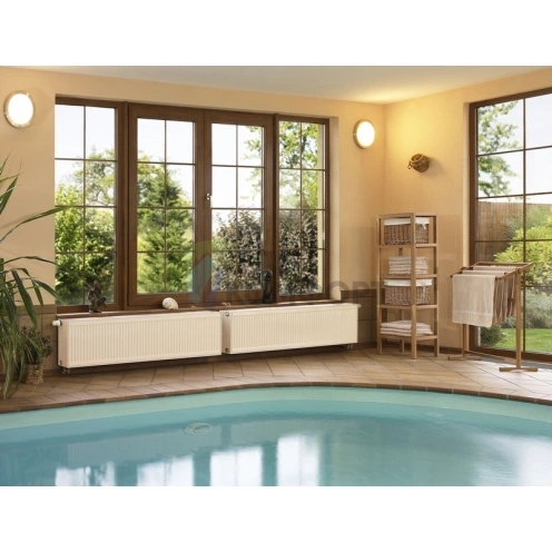 Стальной двухпанельный радиатор Axis 22 300 х 1400 Classic с боковым подключением - фото 6