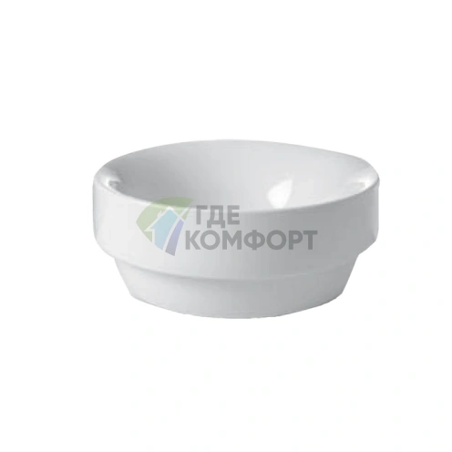 Kerasan Ciotola Умывальник накладной или встраиваемый D35см цвет белый - фото 1