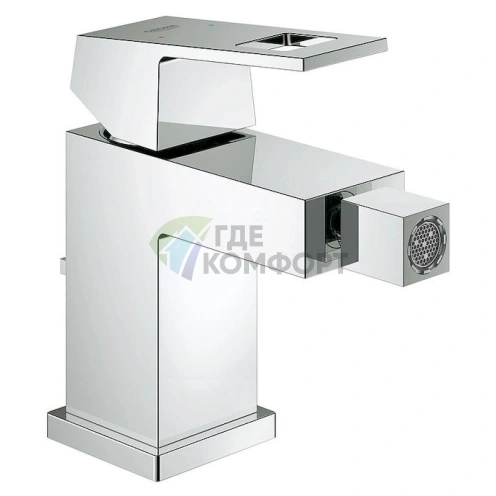 Смеситель для биде Grohe Eurocube 23138000 с хромированным покрытием - фото 1