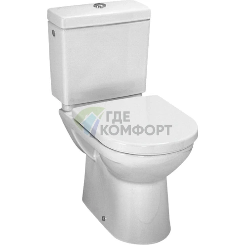 Унитаз-компакт Laufen Pro 2495 с микролифтом (8.2495.6.000.000.1) - фото 1