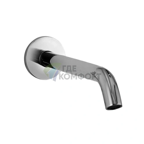 Настенный излив для ванны Fantini Nostromo, 15 см, хром (50 02 8432) - фото 1